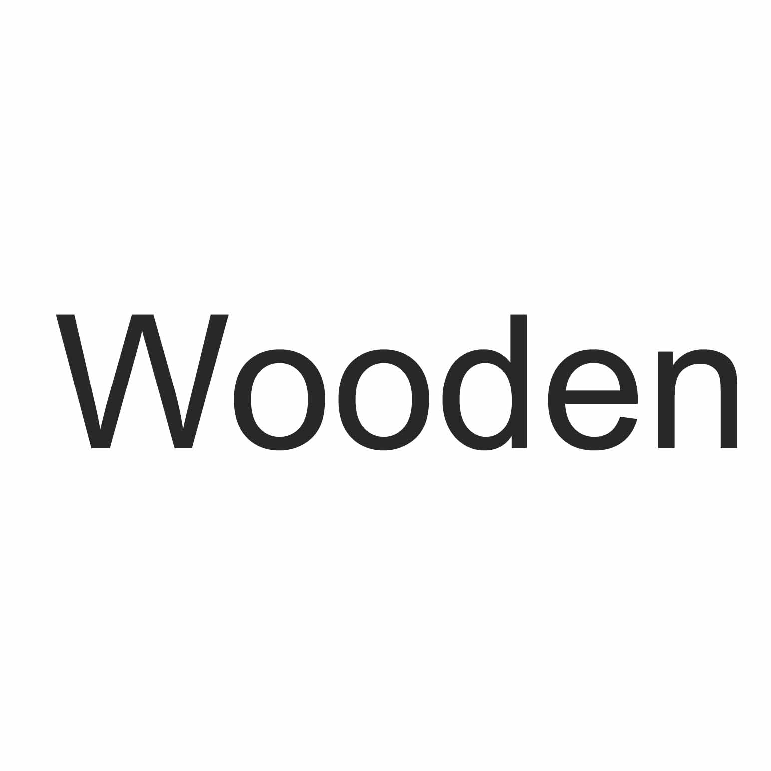 Wooden
