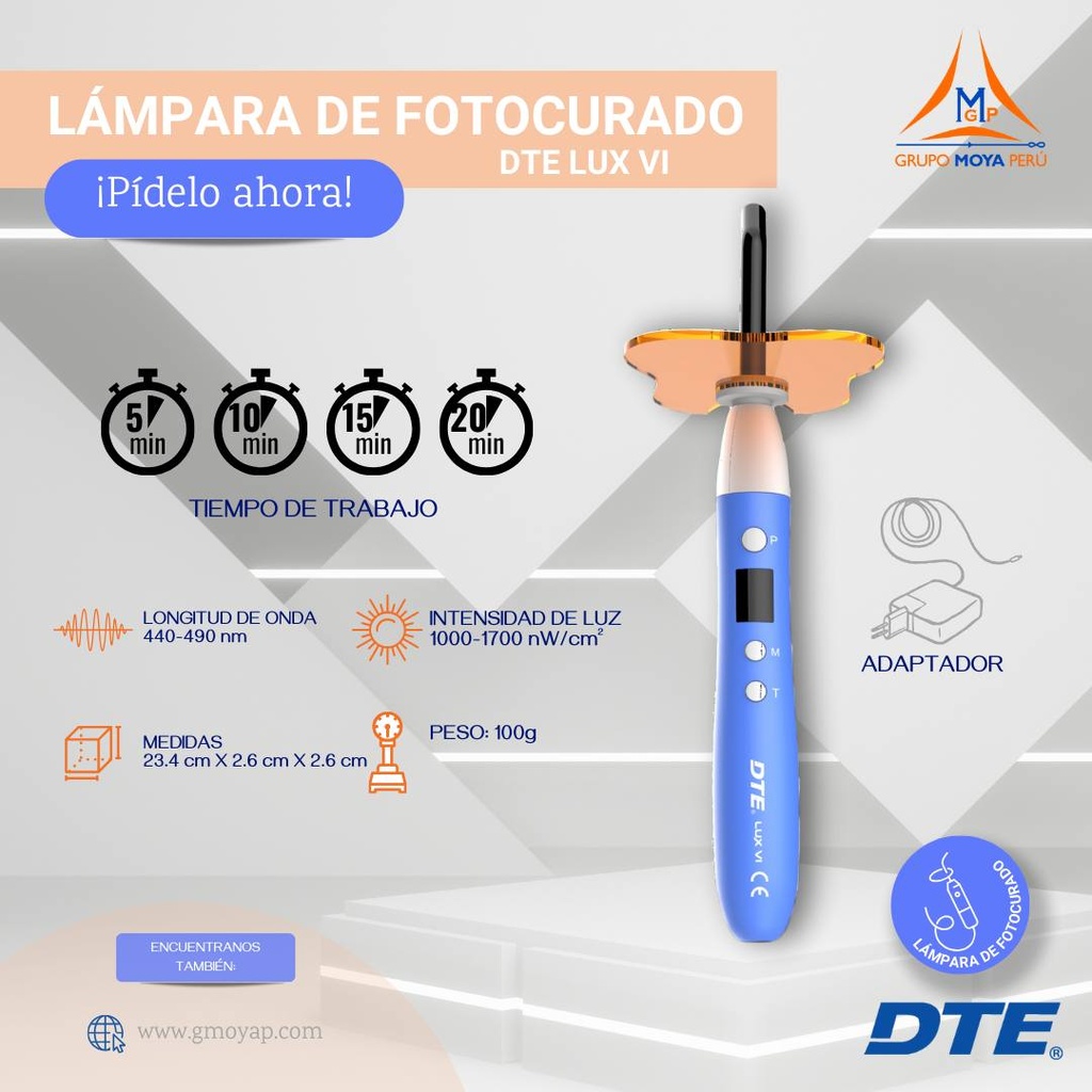 Lámpara Led 1 segundo - B-CURE - DTE 