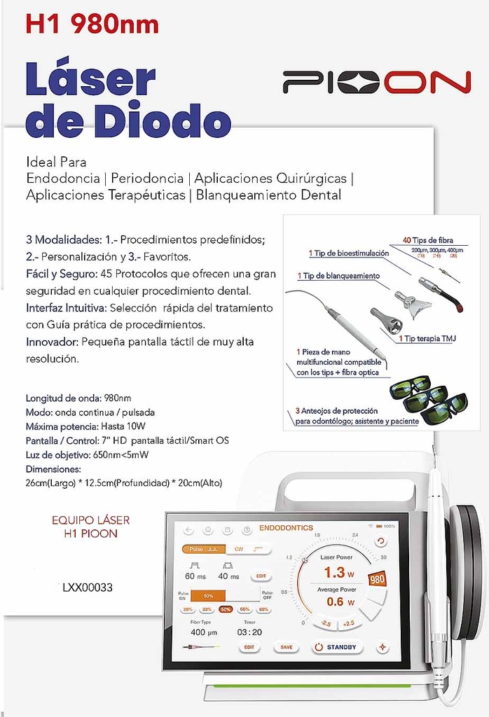 Foco cialítico T.MASTER LED S300​ p/ sillón dental - Cingol