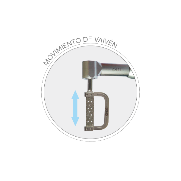 Kit contraangulo 4:1 para stripping S-11 1021 M4 - TEALTH