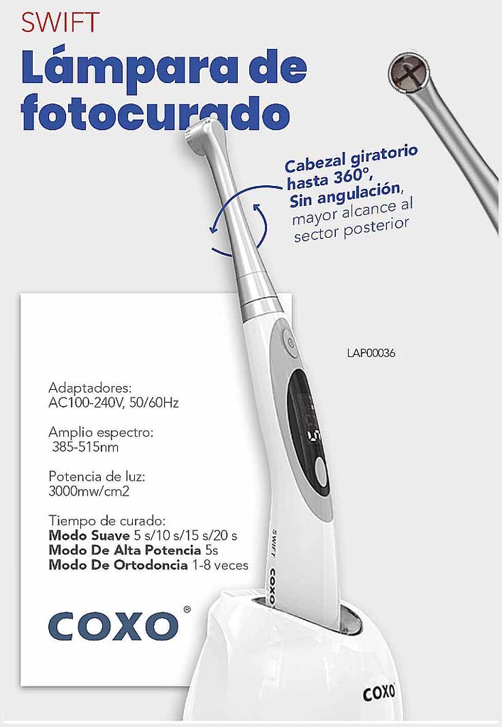 Lámpara Led 1 segundo - B-CURE - DTE 