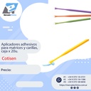 Aplicadores adhesivos p/ matrices y carillas 20un - Cotisen
