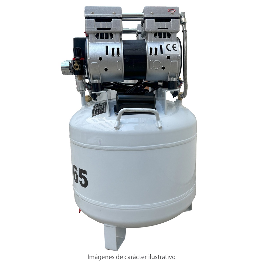 Compresor 65 litros 2.2 HP - 2x850W - GDK