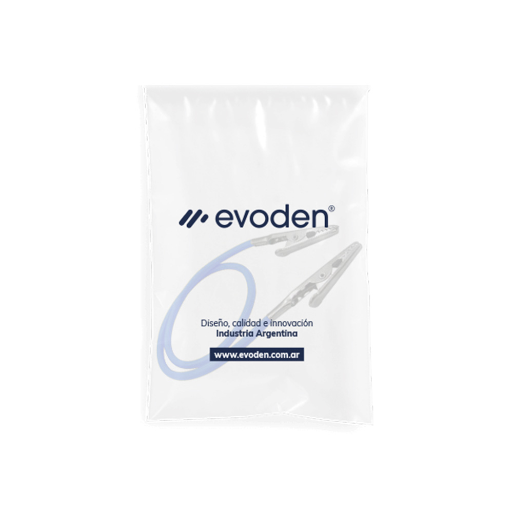 Cadena para babero de silicona, ganchos metálicos - EVODEN