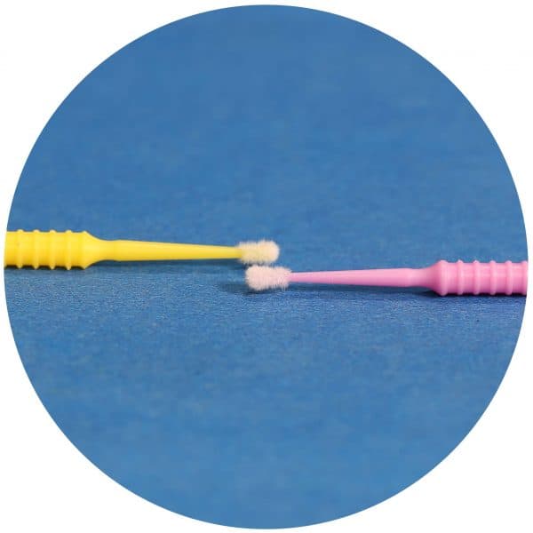 Microbrush aplicadores ,tubo c/dispenser x 100 uni -  Qualident