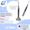 Lampara 1200W  Inalambrica -  Cuerpo Aluminio Gris - Being