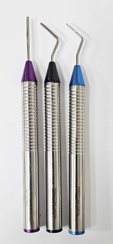 Kit Periotomos FLEX - Mesial / Recto / Distal - LM