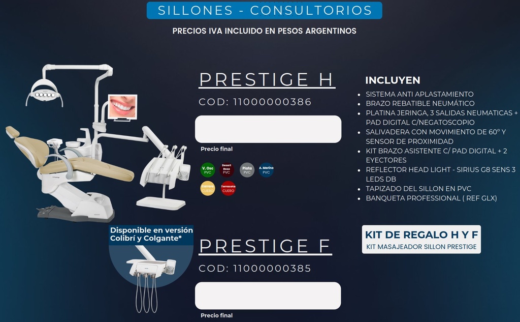 Sillon PRESTIGE - Dabi Atlante