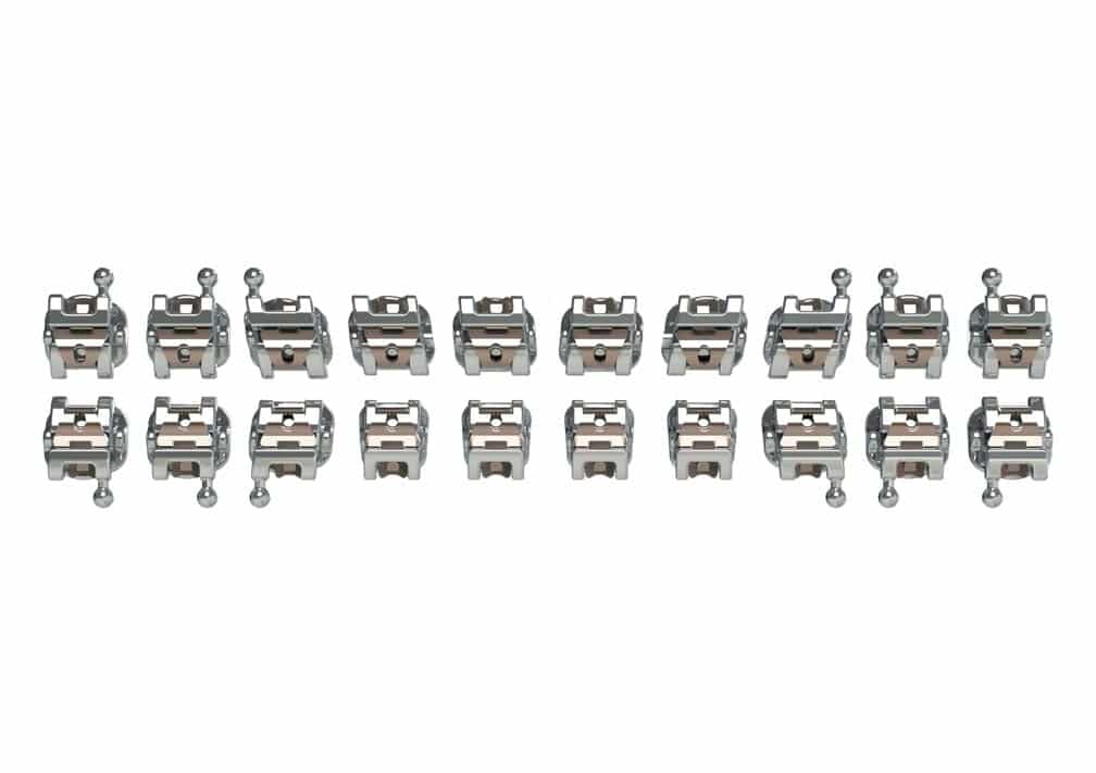 Bracket Autoligante Roth , Slot 0,22 - 1 caso - ORTHOMETRIC