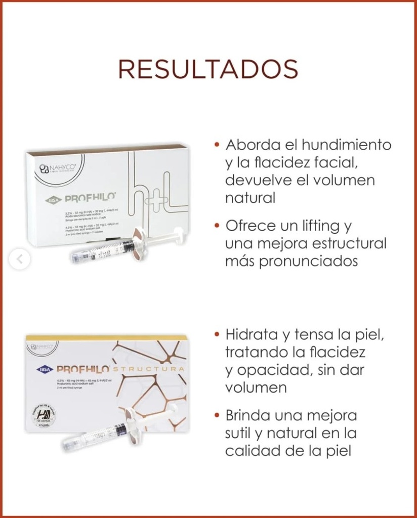 Profhilo - Jeringa 2 ml Ac. Hialurónico - IBSA