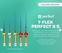 Limas mecanizada  flexible TG6 x 6 limas de 25mm - Perfect