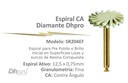 Kit de gomas Espiral Diamanete de pulido para CA + Fresa multifilo - Dhpro