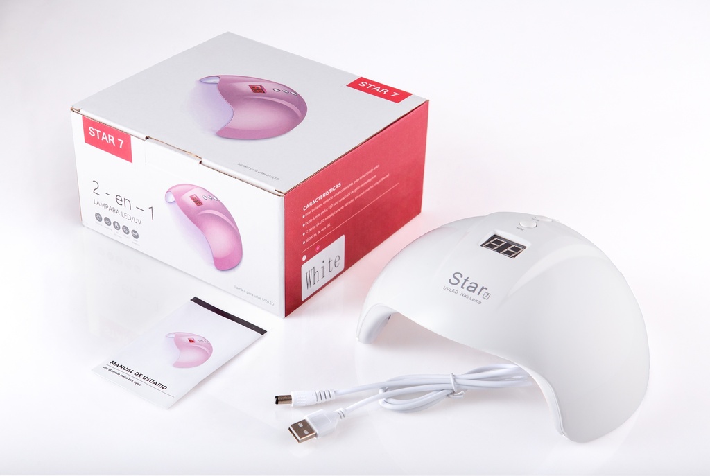 Cabina Star 7 UV Led - Display Digital USB - Detección de movimiento - STAR