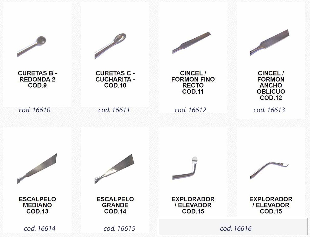 Instrumental para pedicura - Pakinst