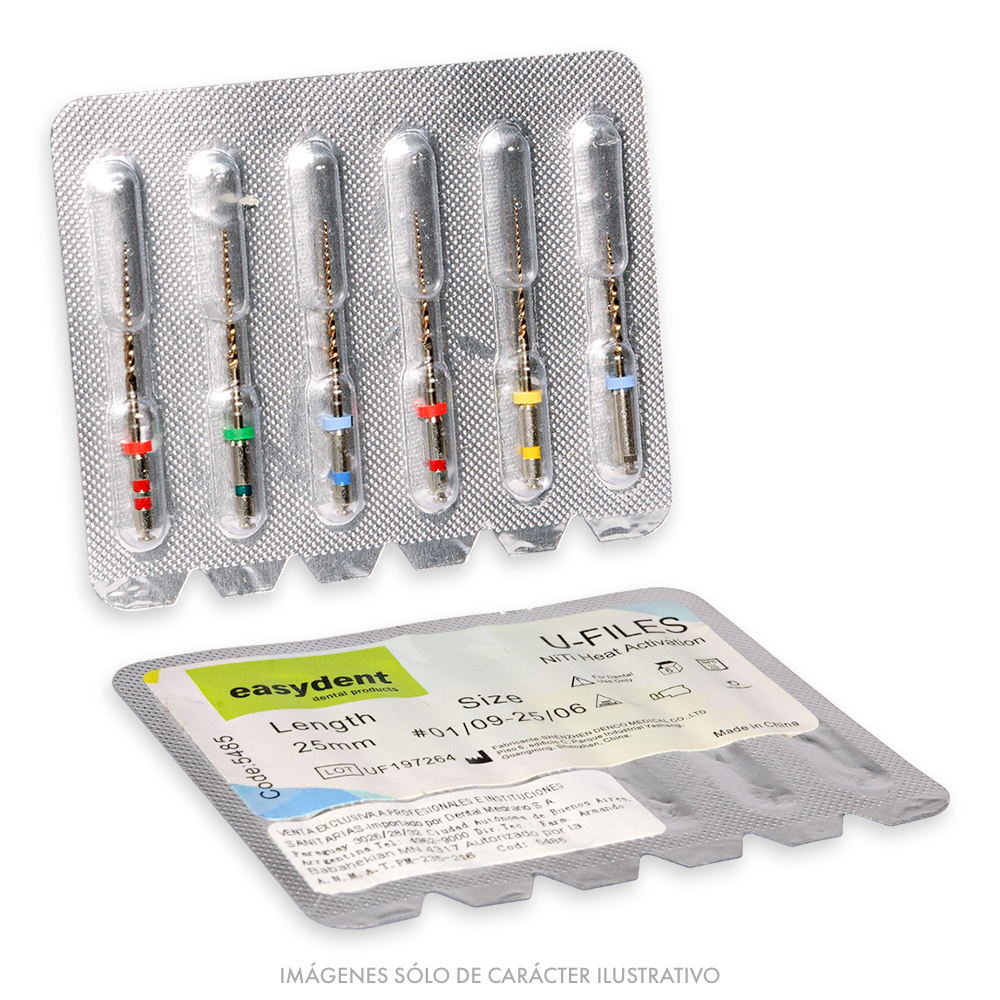 Limas U-Files Universal Rotat - Flexibles x6 
Cmemory - Easydent