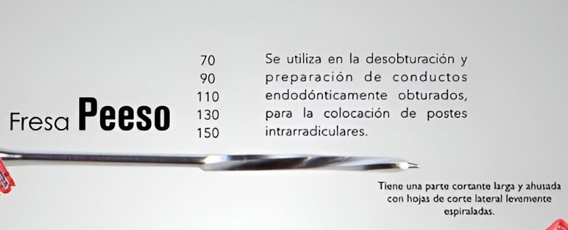 Fresa de Peeso x unidad - NY