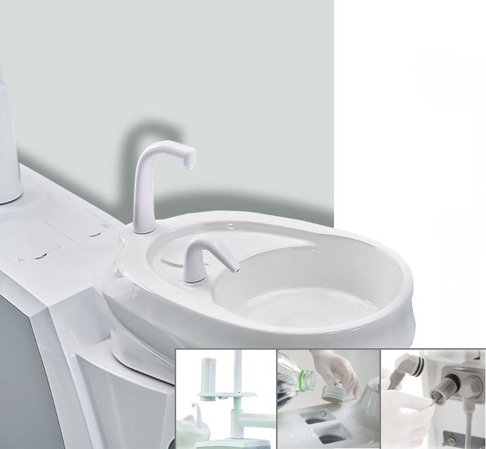 sillon odontologico x1 verde colgante - cingol