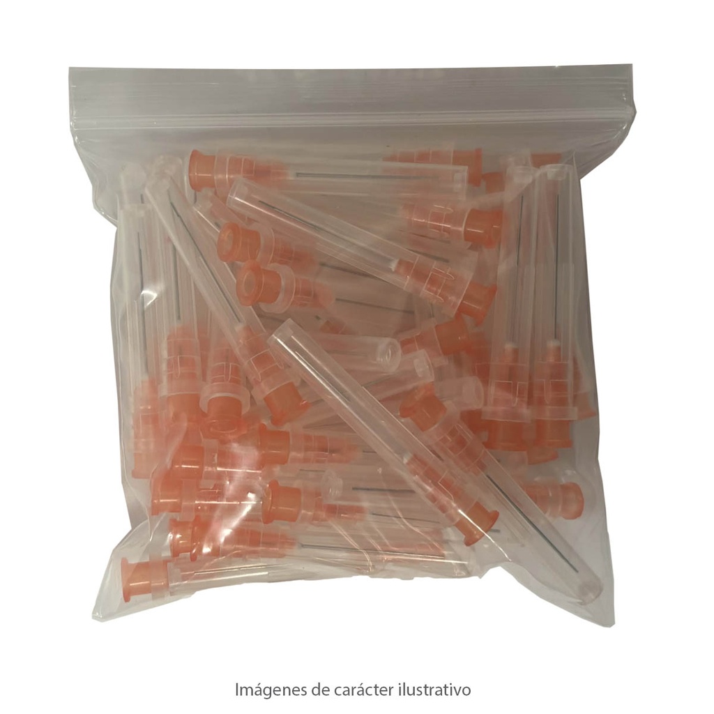 Cánulas para irrigación endo 25G x 25mm x 50 unidades - Densell