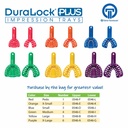 Kit de cubetas plásticas autoclavables - 4 pares - DuraLock