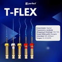 Limas mecanizada  flexible T-Flex x 5 de 25mm - Perfect
