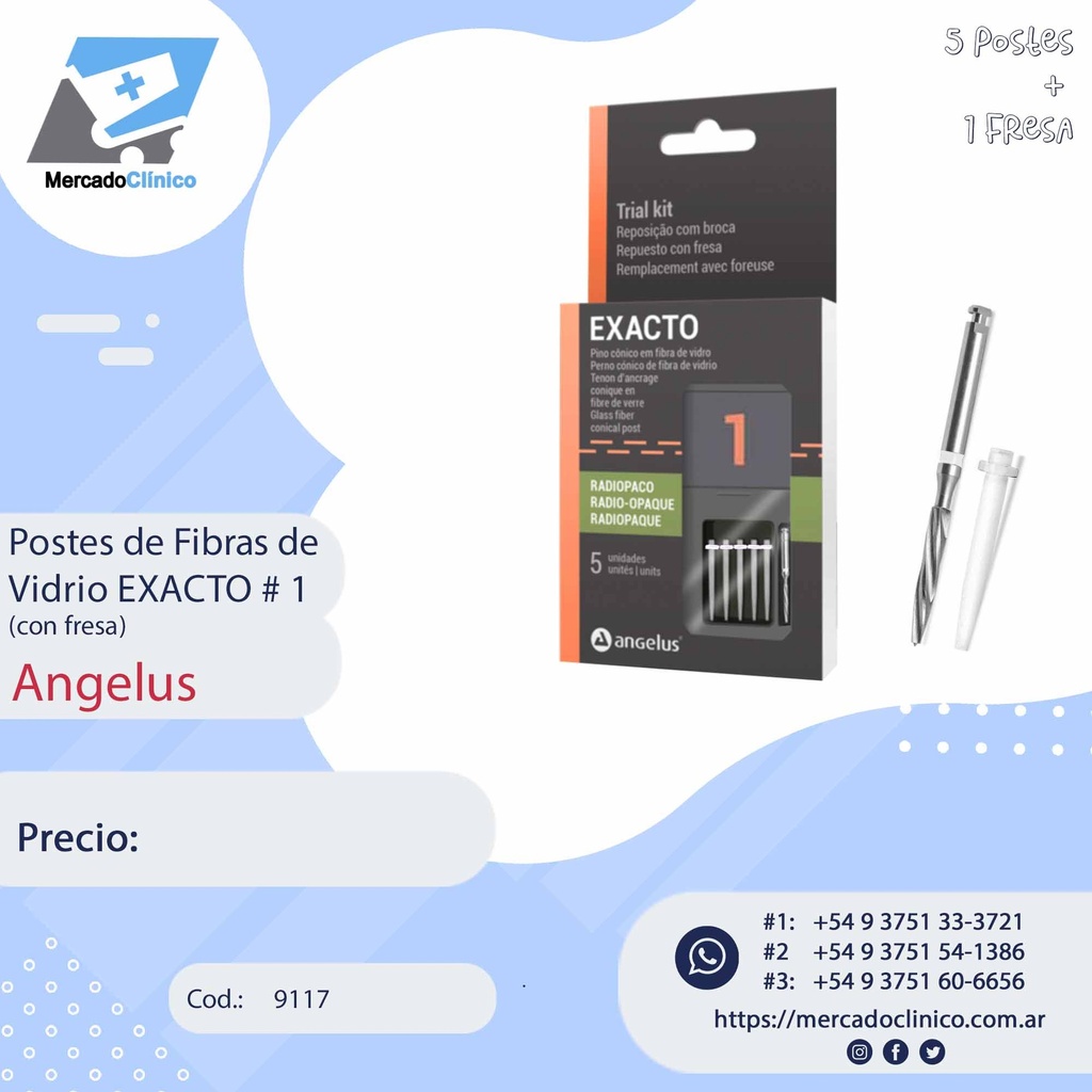 Postes de fibra de vidrio - EXACTO - Angelus