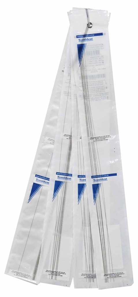 Alambre Twist Flex - trenzado templado -
x 10 tiras - Tecnident