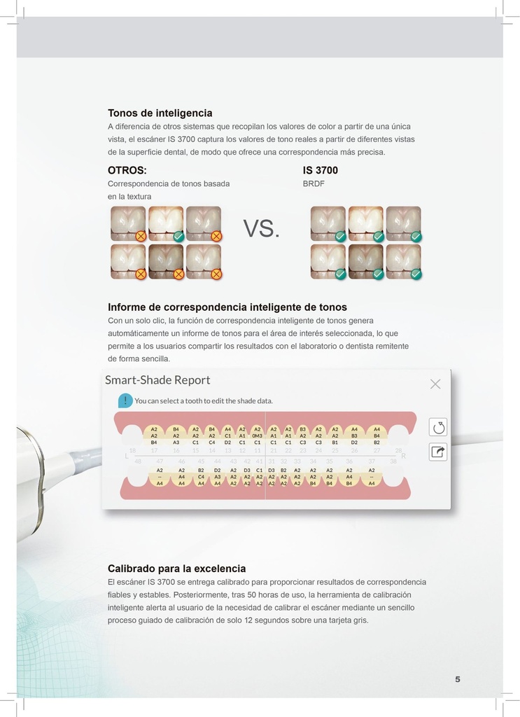 Escaner / Scanner intraoral  IS 3700 - Dexis