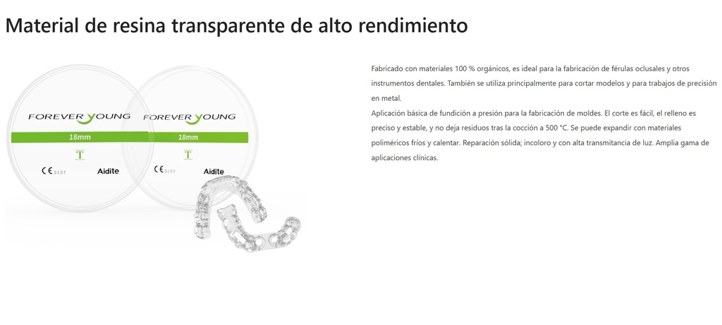 Disco de PMMA monocromo,  Multiplayer y  transparente - Aidite