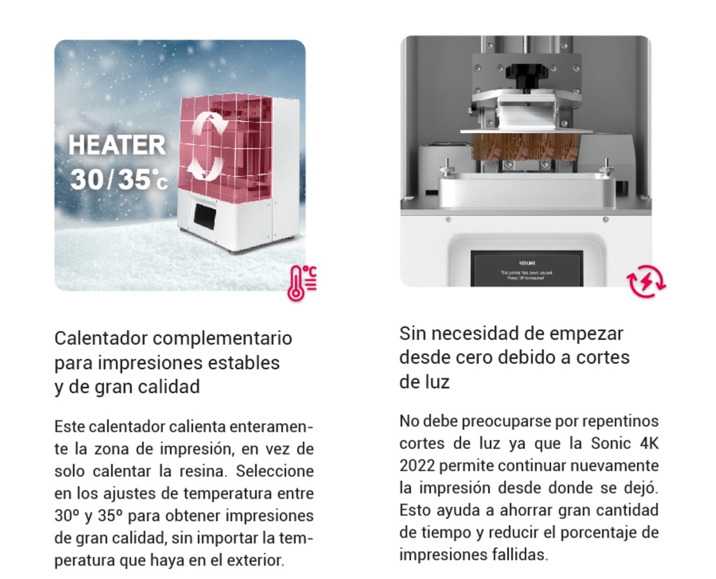 Impresora 3D 4k Sonic XL 2022 - Phrozen