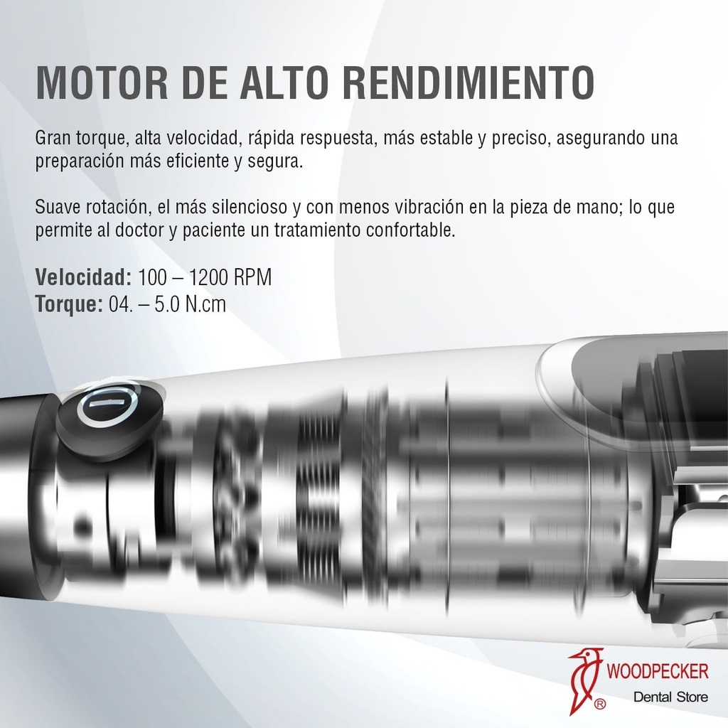 Micromotor p/ endodoncia mecanizada + Localizador ENDORADAR PRO ARI - Woodpecker