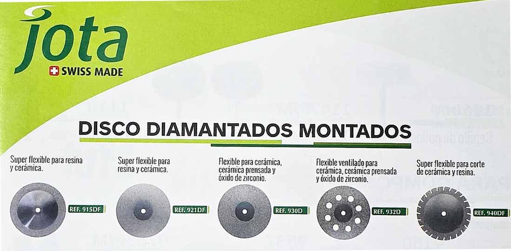 Discos Diamantados montados - Jota
