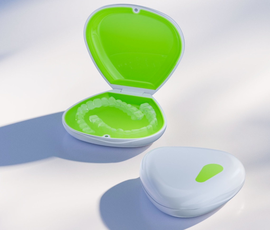 Caja / box para alineadores DB22 - x unidad - con gancho y chewies - Cotisen