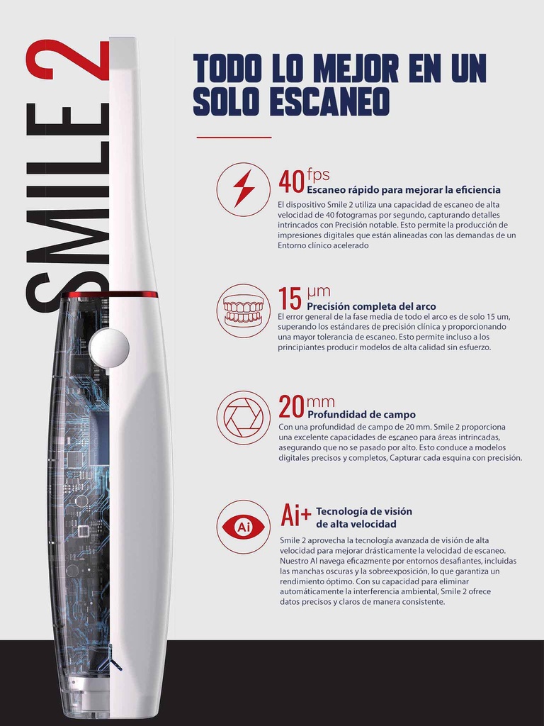 Escaner / Scanner intraoral  IS 3700 - Dexis