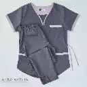 Ambo Amelia Gris Topo - Pantalón y Chaquetilla - Masculino - Inprof