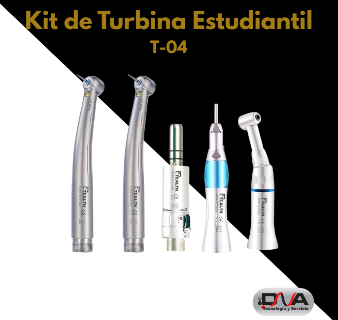 Kit de turbina estudiantil con 2 turbinas con LED - CA, MM, PR- Tealth  