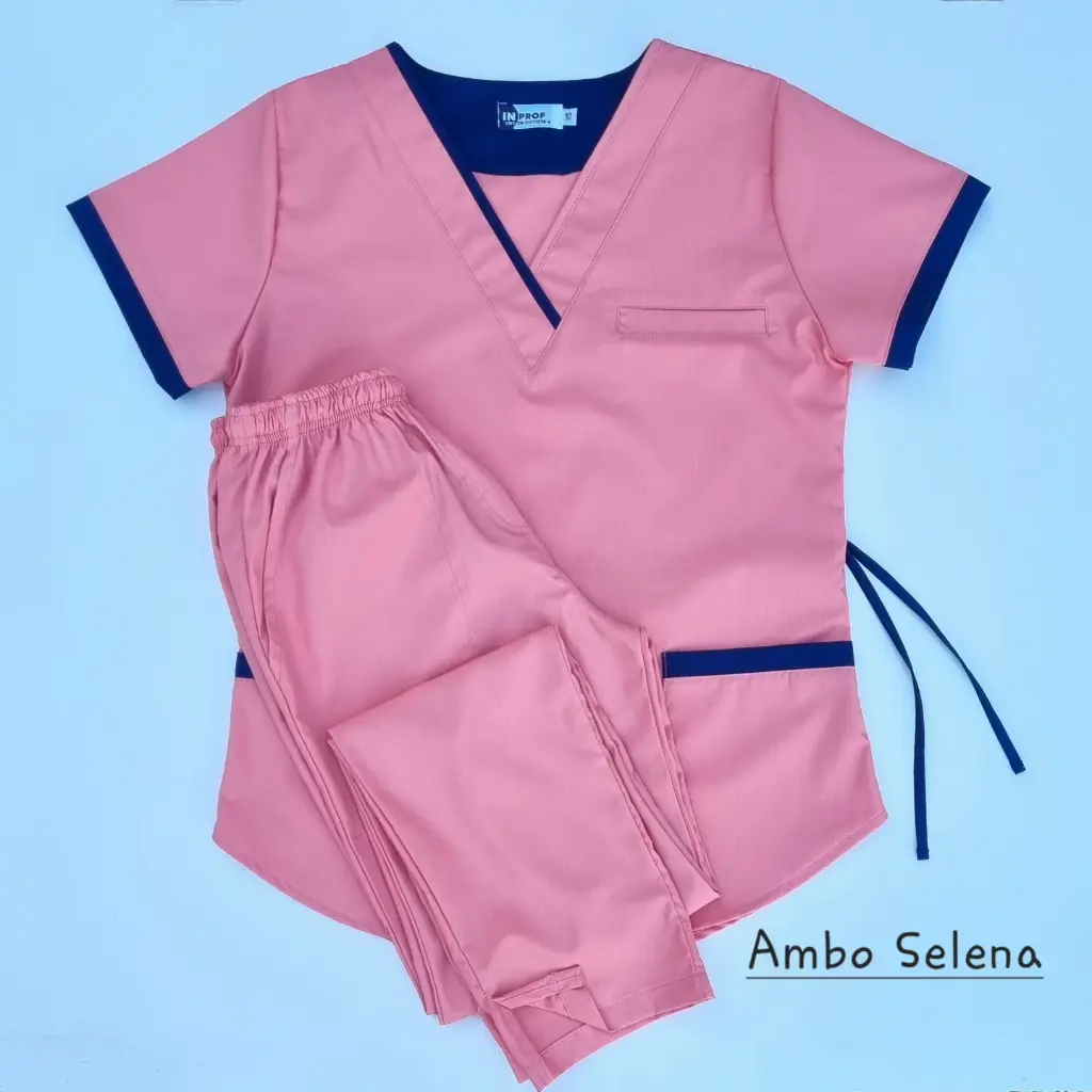 Ambo Selena Salmon - Pantalón y Chaquetilla - Femenino - Inprof