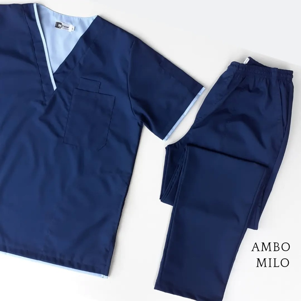 Ambo Milo Blanco - Pantalón y Chaquetilla - Masculino - Inprof
