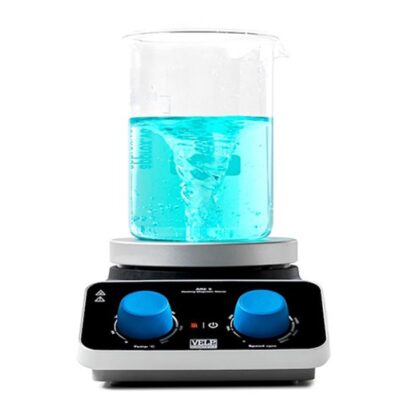 Agitador magnético con  calefacción hasta 310°C y  15 litros. Modelo ARE 5 - Velp