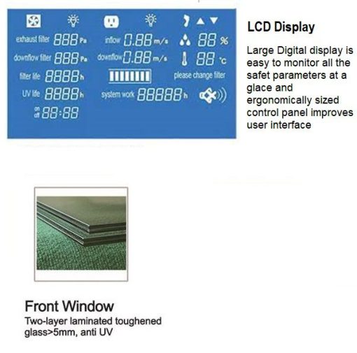 Cabina De Flujo Laminar Vertical de mesada. Modelo BBS-V700 - Biosmartest