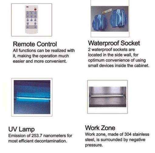 Cabina De Flujo Laminar Vertical de mesada. Modelo BBS-V700 - Biosmartest