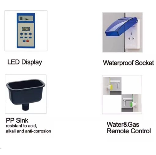 Analizador de bioquímica automatizado de 200 pruebas/ hora. Modelo BK-200 - Biobase