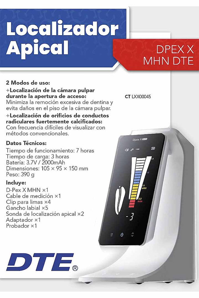 Localizador Apical Woodpex V - Woodpecker 