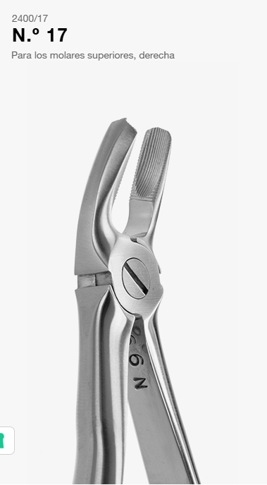 Forceps para 3ros  Molares Inferiores - Medesy (copia)