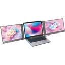 Monitor Portátil Dual Satellite A-DM1501 15.6" FHD para Notebook de 16” - Negro