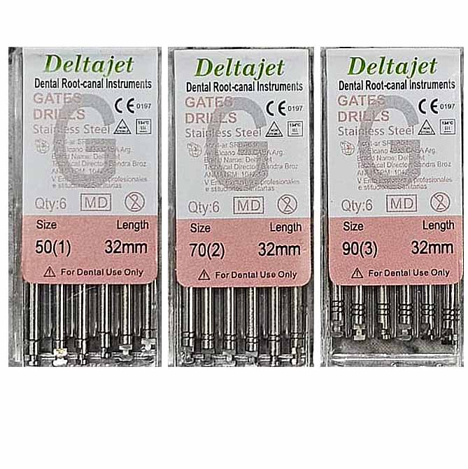 Fresa de Gates Glidden - x 6 unidades - Deltajet