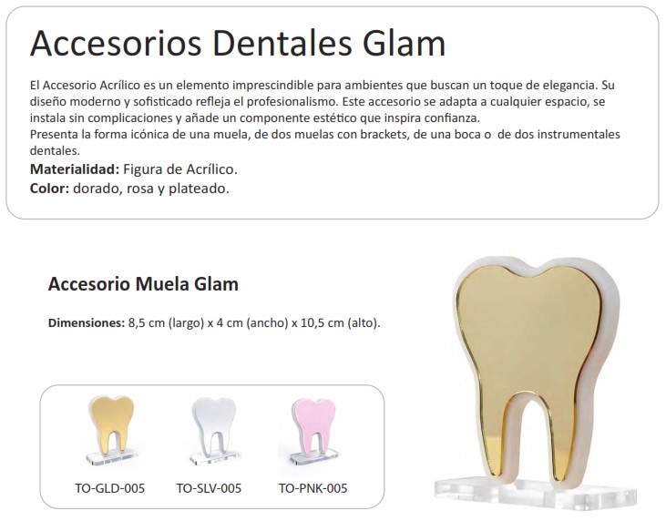 Accesorio Muela Glam - Veeslide