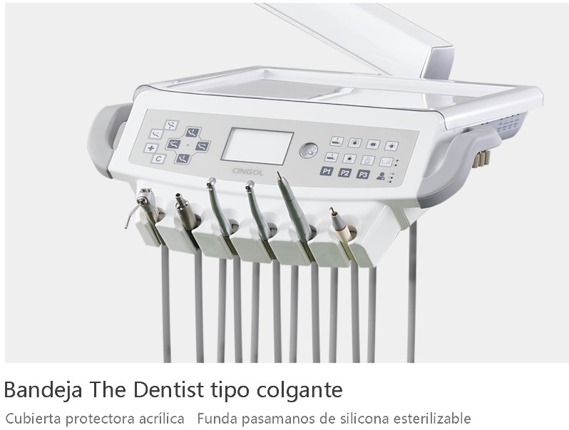 sillon odontologico x1 verde colgante - cingol