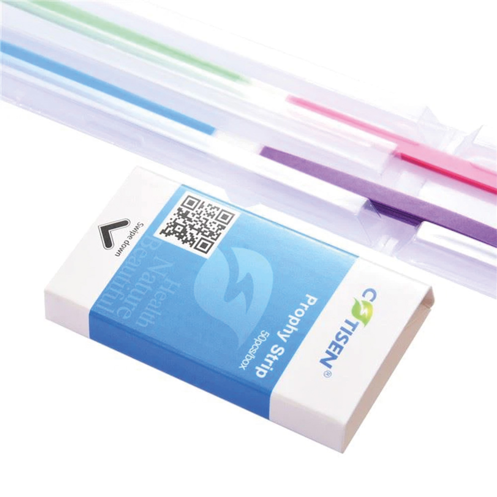 Tiras de pulir composite 4mm, caja x 50u (grueso, medio, fino y extrafino) - COTISEN