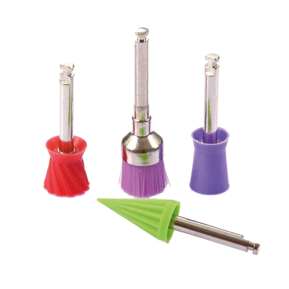 Goma siliconada para profilaxis, cono acanalado HARD  o  SOFT - Cotisen