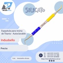 Espátula Composite Titanio Silicato - Mango Anatómico siliconado - Indusbello